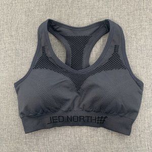 Brand New! Jed North Sports Bra Gray‎ Comfortable Racerback Breathable XS/S